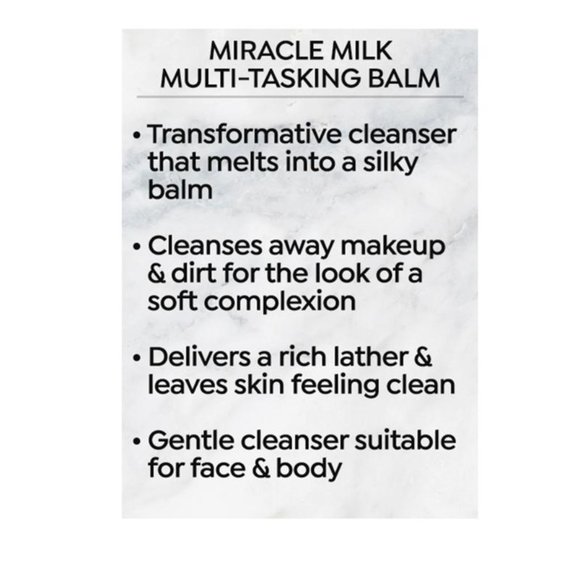 Korres Donkey Milk Face & Body Cleansing Balm BRAND NEW - Picture 3 of 5